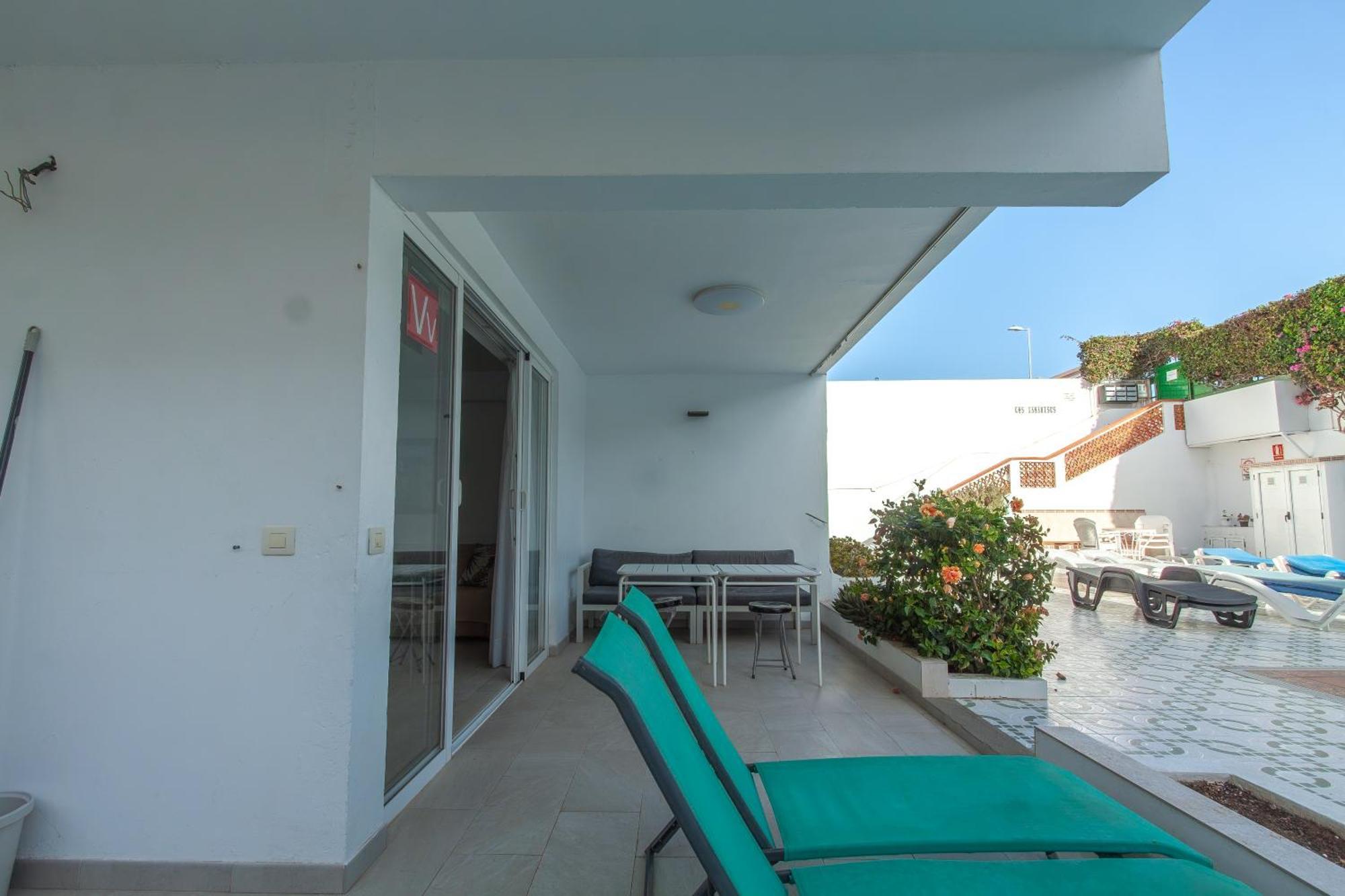Apartamento Con Terraza Y Piscina En Playa Del Ing Playa del Ingles  Exterior photo